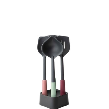 Набір з 5 кухонних аксесуарів з підставкою Tasty Colours Plus Brabantia