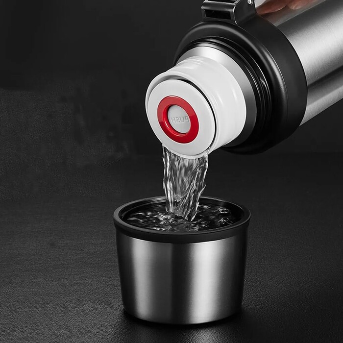 Термос Fissman 1500 мл цвет серебристый (9870)