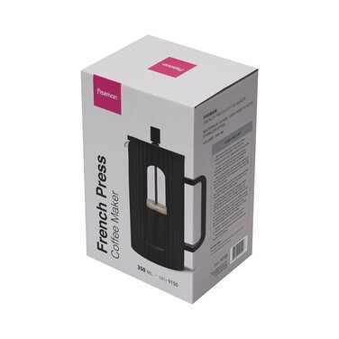 Заварювальний чайник Fissman з поршнем 350 мл скляна колба (9150)