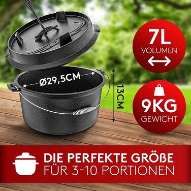 Жаровня-котелок 7 л Amandi