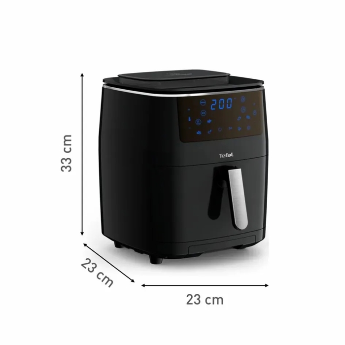 Tefal Мультипіч Easy Fry Grill&Steam, 1430Вт, чаша-6.2л, сенсорне керув., 8 програм, пластик, чорний