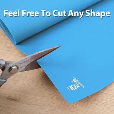 Антипригарний килимок для випічки 60 x 40 см синій SUPER KITCHEN