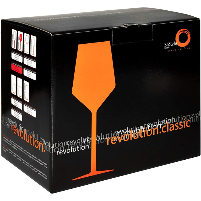 Набір із 6 бокалів для білого вина 365мл, Revolution Stölzle Lausitz