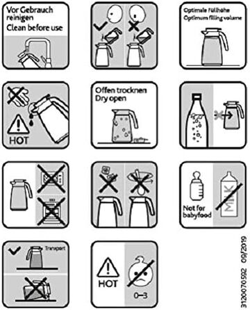 Термос 1,9 л красный Emsa