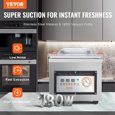 Камерный вакуумный упаковщик 320 Вт VEVOR