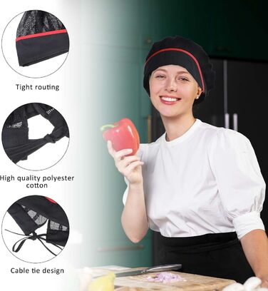 Кухонная шапочка 3 шт Giantree