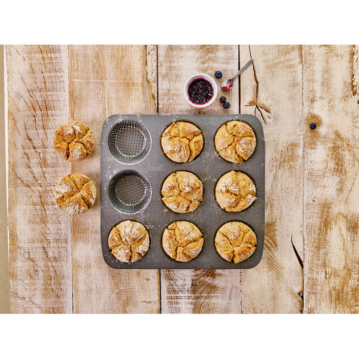 Деко для випічки булочок, 32 x 30 х 3 см, Laib und Seele RBV Birkmann