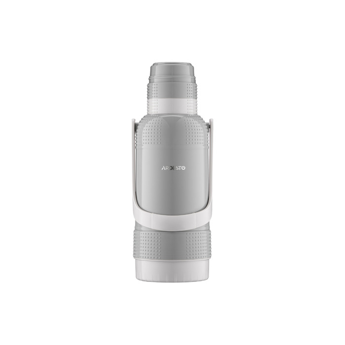 ARDESTO Thermos Gemini Gourmet 3200 мл, пластик, стеклянная колба, серый