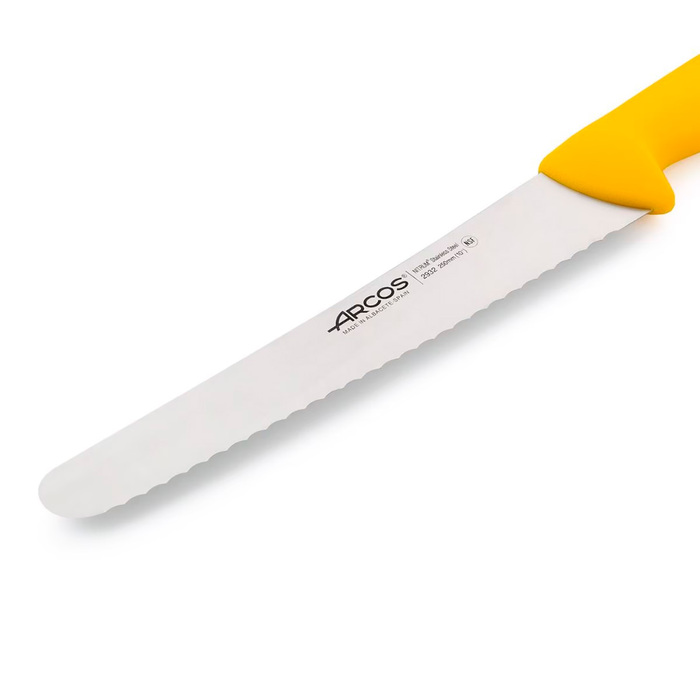 293200 Ніж кондитерський 250 мм серія '2900' жовтий