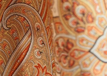 Набір із 3 багатоцільових кухонних рушників Maison d&39 Hermine Rural Christmas, 100 бавовна Барні рушники День подяки/Різдво (50 см x 70 см) (Кашмірський пейслі)