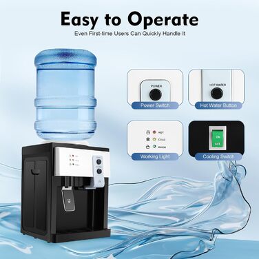 Електричний кулер для води 500 Вт DHQCQL