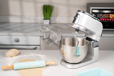 ARDESTO Кухонна машина KMCH-K1500SS/ 1500 Вт/ 6 швидк. + режим Pulse/ чаша 6 л./ блендер 1.5 л./сріблясто-сірий