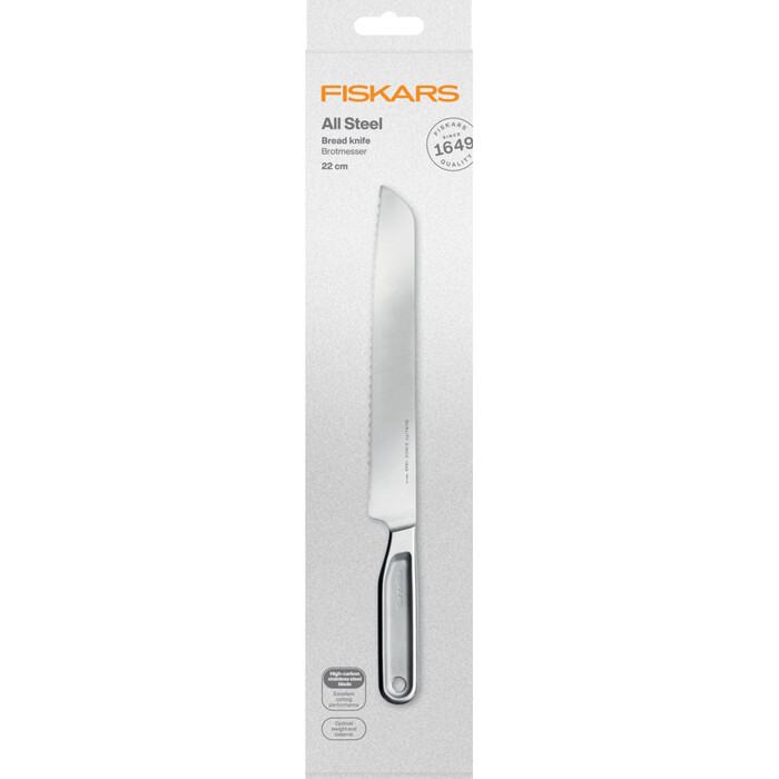 Ніж для хліба Fiskars All Steel (1062883)