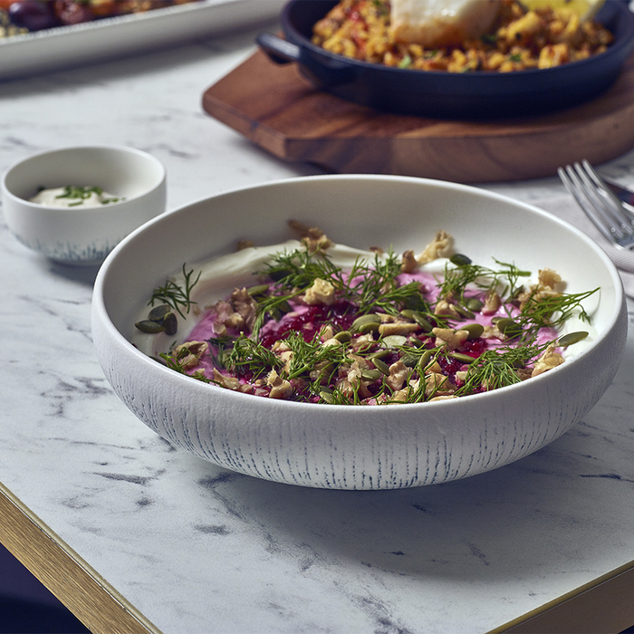 Салатник 900 л, 18.5 см, Sereno Porcelain Strato, GenWare