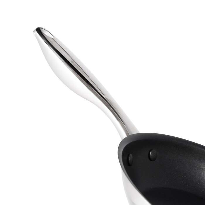 Сковорода Fissman FORCE 20x4,5 см с индукционным антипригарным дном алюминий (5464)