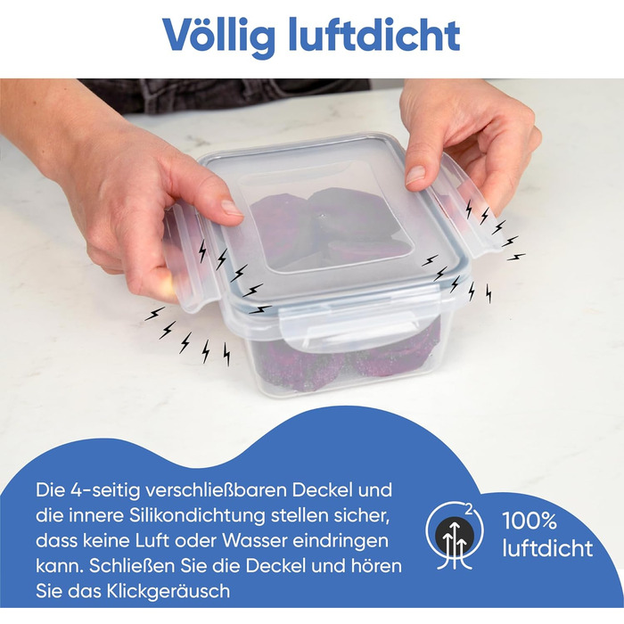 Набір контейнерів з кришками, 16 предметів Chef's Path