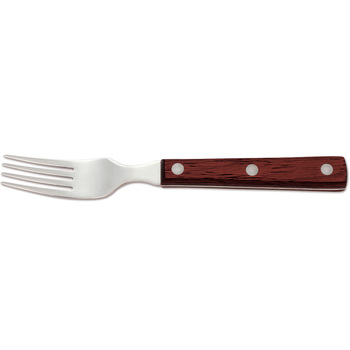 374710 Виделка стейкова 90 мм з дерев'яною ручкою