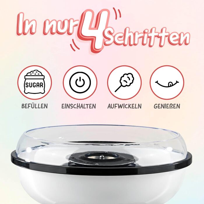 Апарат для виробництва цукрової вати GOURMET maxx