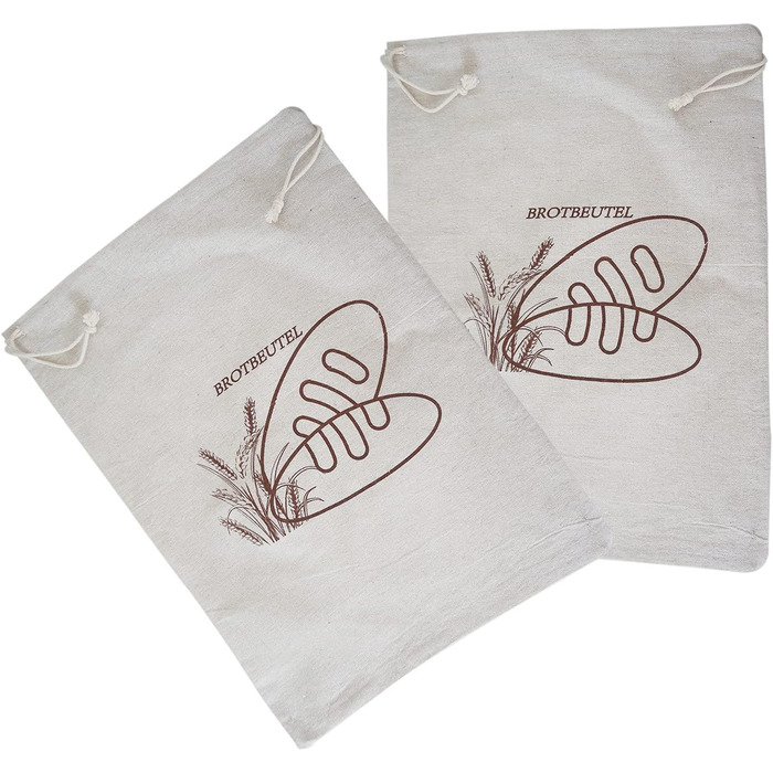Мішок для хліба 40 х 30 см, набір 2 предмети WECOLKIR