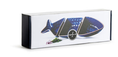 Блюдо для морепродуктів з 3 частин синє Sagaform