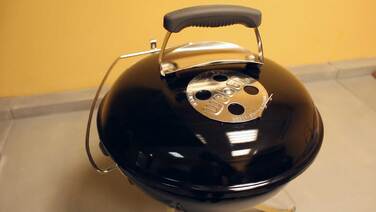 Вугільний гриль, чорний Smokey Joe Weber