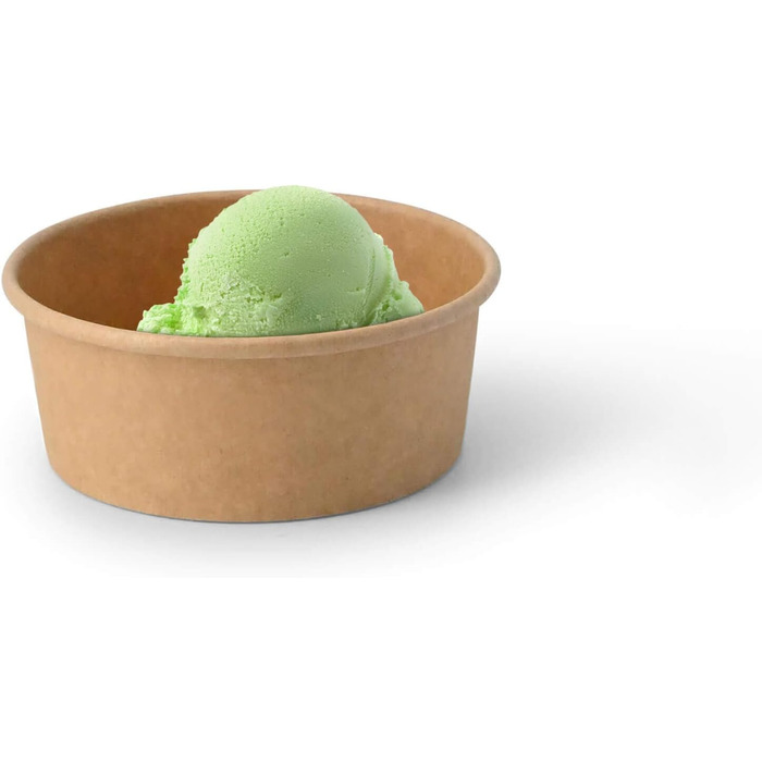 Набір паперові стаканчики для морозива 50 шт. 100 мл BIOZOYG