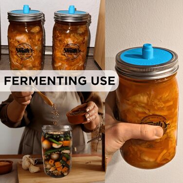 Стеклянные банки для консервации 2 шт 1 л Smiths Mason Jars