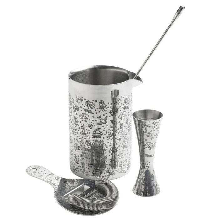 Змішувальна склянка, 700 мл, нержавіюча сталь, Tattoo, Urbanbar (Урбанбар)