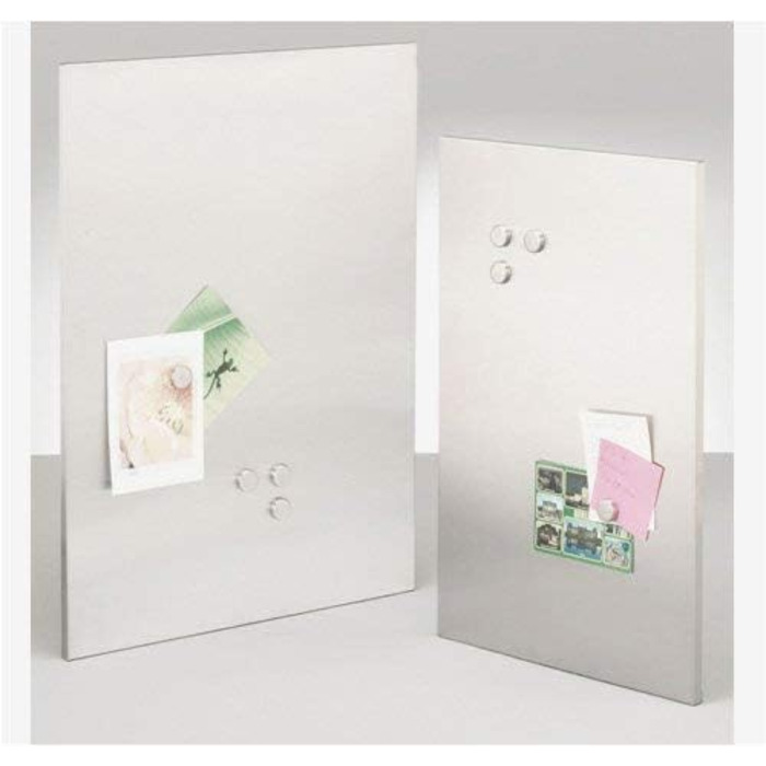 Магнітна дошка 60 х 80 см нержавіюча сталь Zeller