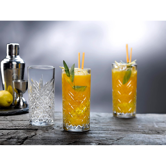 Набір склянок для віскі та лонг-дринків, 8 предметів, Timeless Creatable