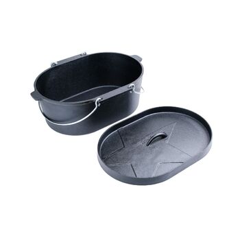 Форма для хліба з чавунного казана 42 x 31 см. Santos