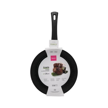 Сковорідка для смаження Fissman 26x5,2 см ANGELA литий алюміній з антипригарним покриттям (14603)