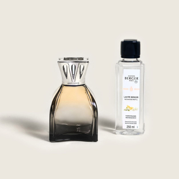 Аромалампа Maison Berger Paris LILLY NUDE, 310 мл + Наповнювач з ароматом ORANGE BLOSSOM, 250 мл