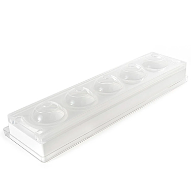 MUL3D/ 58A+B Форма силіконова для тістечок з кришкою та підставкою d 58 мм, 100 мл