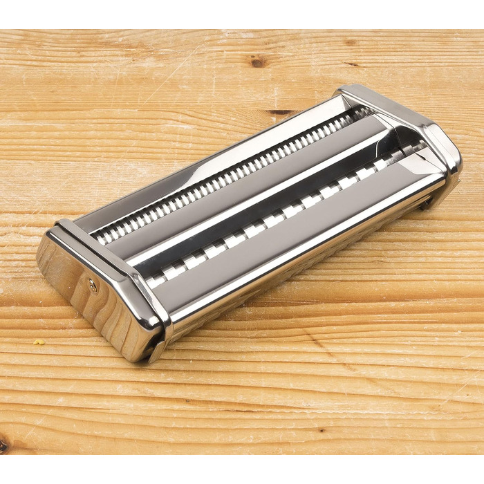 Машинка для пасти G3 Ferrari G20121 Sfoglia Mia, ролики 15 см, 9 налаштувань товщини, 5 видів пасти, корпус з нержавіючої сталі, аксесуари в комплекті, білий колір (ручна)