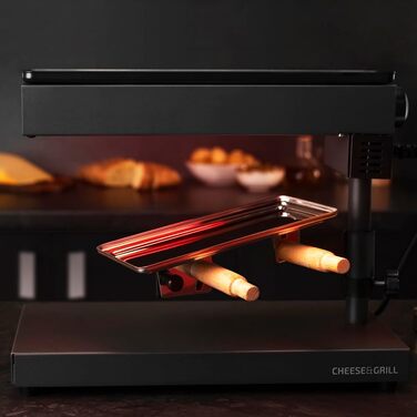 Раклетниця-гриль 600 Вт Cheese&Grill 6000 Black Cecotec