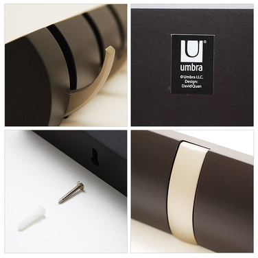 Вешалка настенная 81х7,5х2,5 см Espresso Flip Umbra