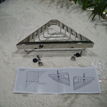 Кутова поличка для ванної Linea Zack