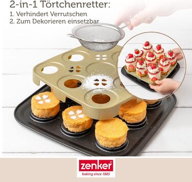 Форма для випікання з відповідною кришкою для прямого транспортування форма для випікання та транспортування (9 форм для тарталеток з капюшоном), 24 шт., 8