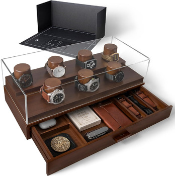 Вітрина для годинника преміум-класу на 7 годинників Holme & Hadfield