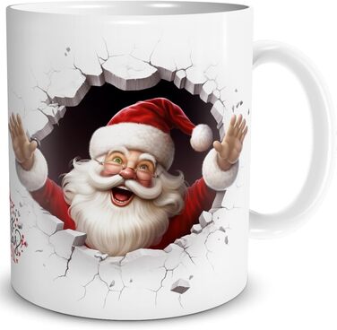 Рождественская кружка с Санта-Клаусом 330 мл. TRIOSK