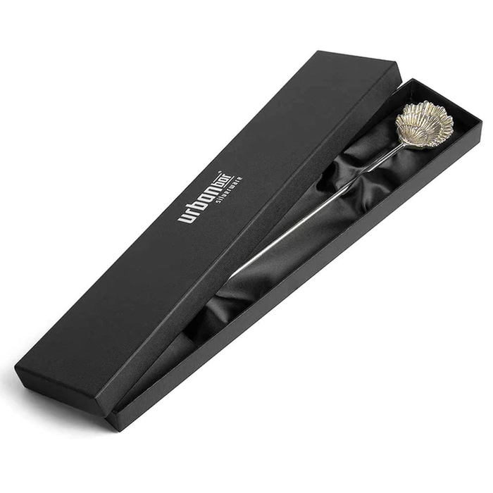 Барна ложка гребінець 32 см, срібло, Classico (у подарунковій коробці), Urbanbar (Урбанбар)