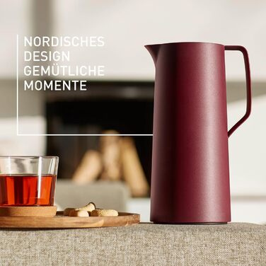 Термоглечик 1 л, винно-червоний Motiva Emsa