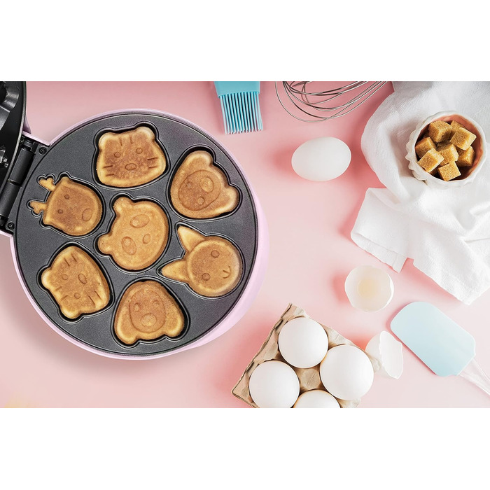 Вафельниця для міні-печінки з тваринними мотивами 700 Вт Bestron