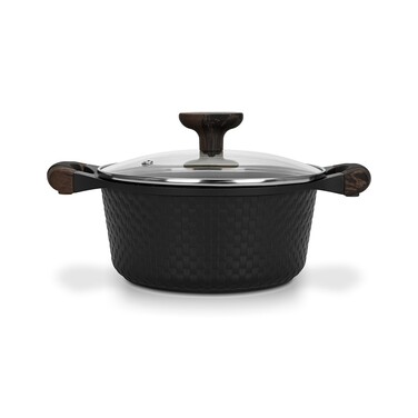 Кастрюля со стеклянной крышкой 20 см 2,4 л Evolution Fissman