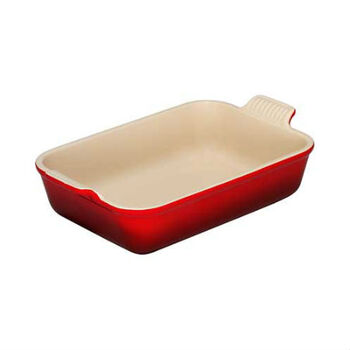 Блюдо прямокутне 26 см, бордове Le Creuset