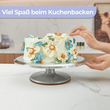 Обертова підставка для торта 30 см Ohuhu