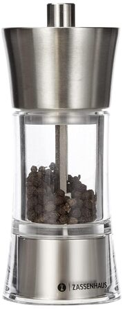 Млин для перцю Аахен, акрил, нержавіюча сталь, 14см, 35285