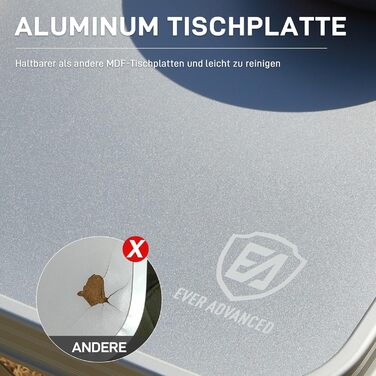 Стіл для кемпінгу 120 х 60 см EVER ADVANCED