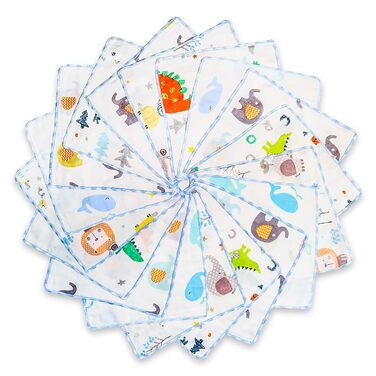 Рушники для дітей з бавовни 18 шт. Omilion